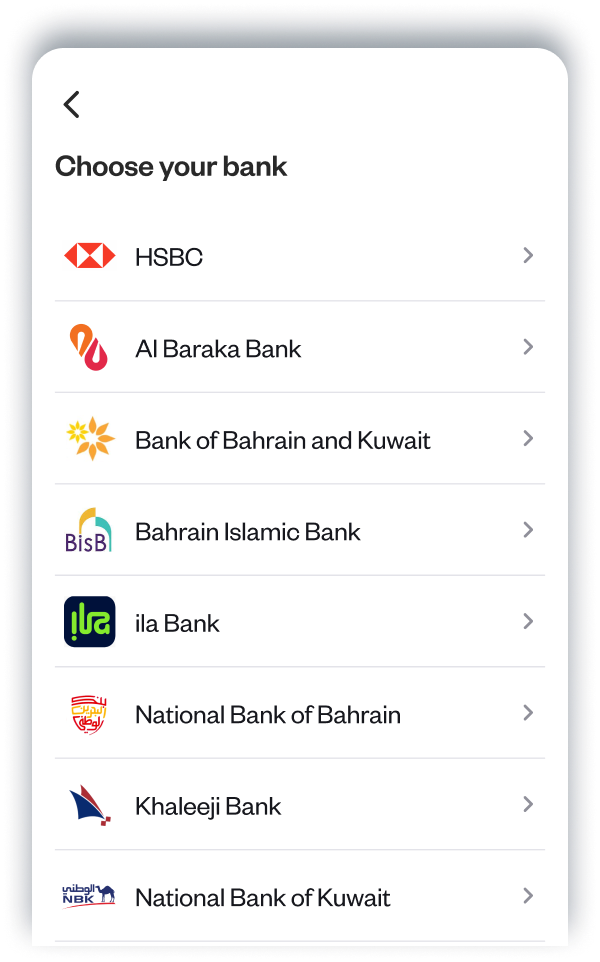 BH bank selection