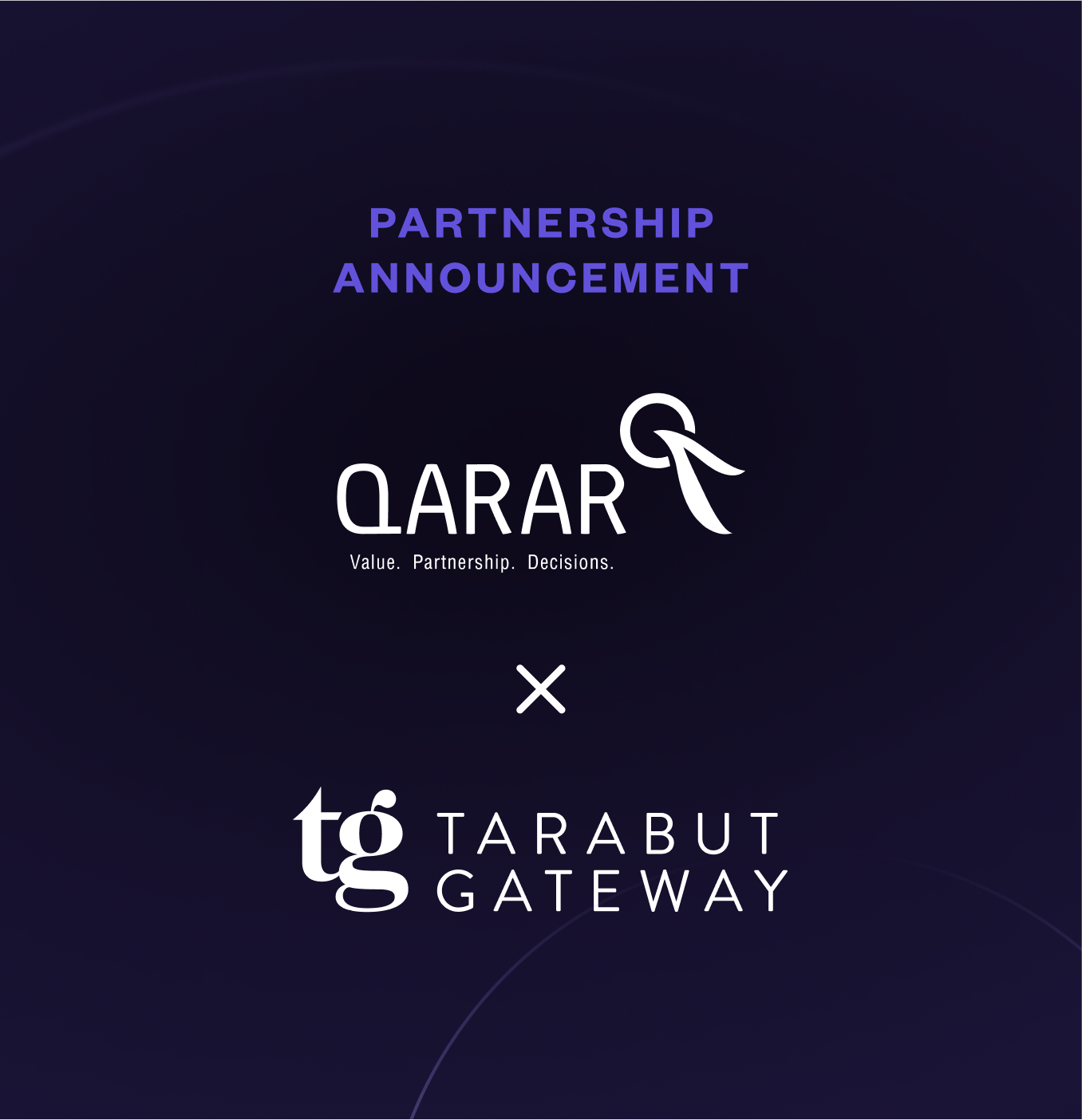  Tarabut Gateway Partners with Qarar to Revolutionise Credit Scoring and Lending in the Middle East